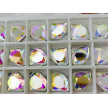 Flat Back Glass Beads for Crystal Jewelry